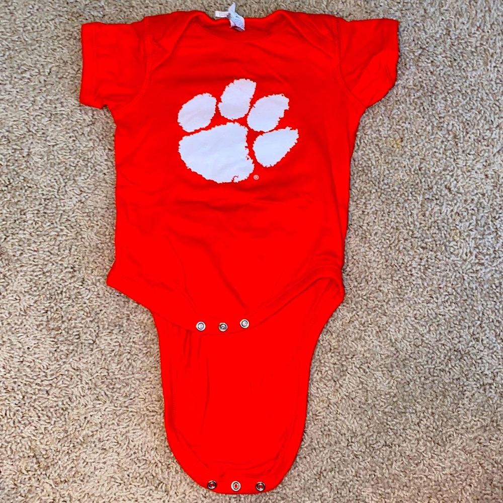 Clemson onesie